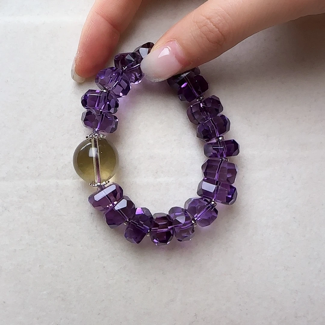 水晶手链未镶嵌大气上档次