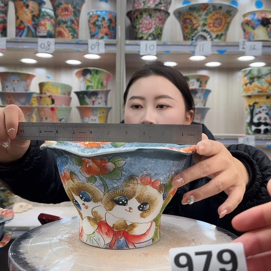 陶摆件瑕疵瑕疵979