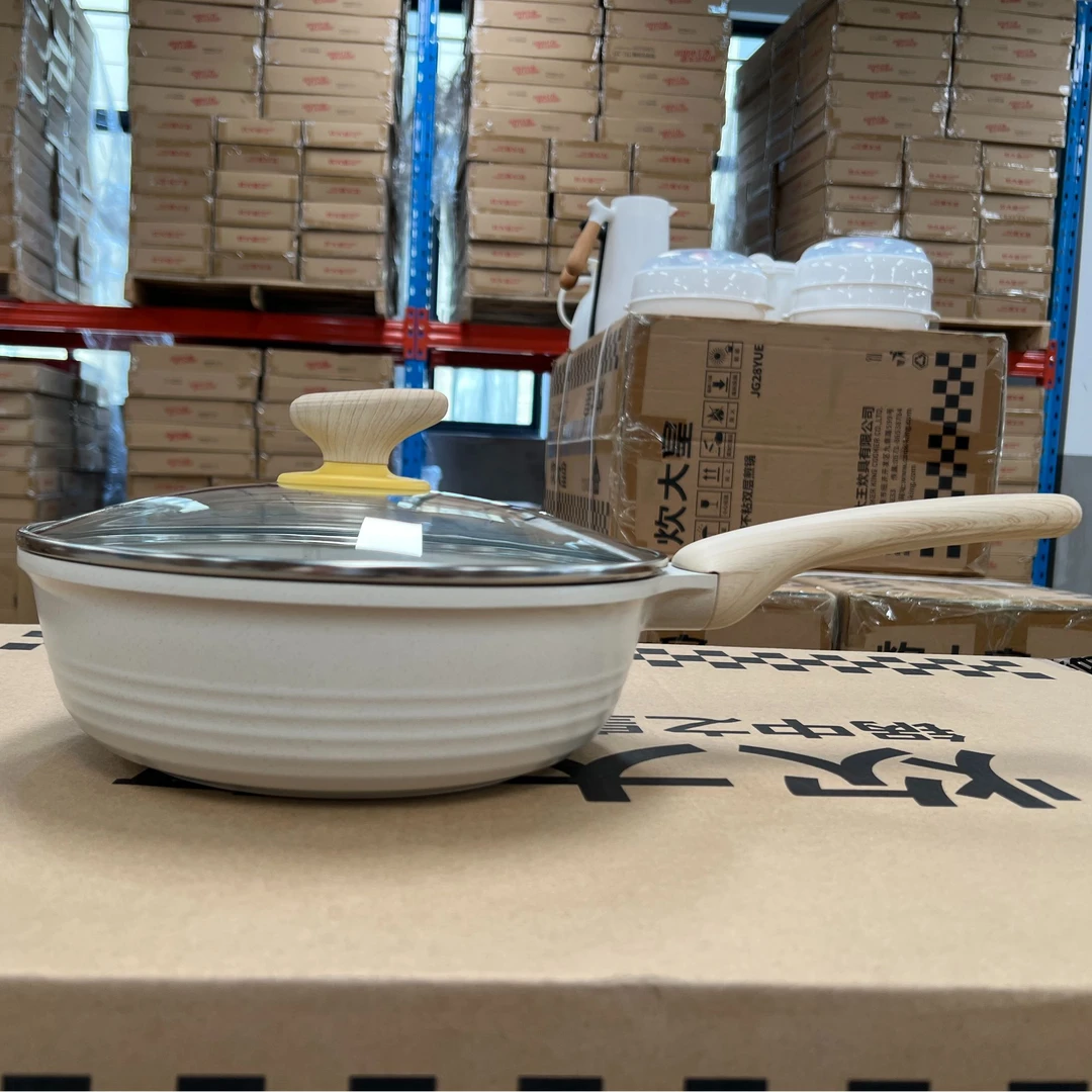 大白二代聚油生煎锅[微瑕介意勿拍]