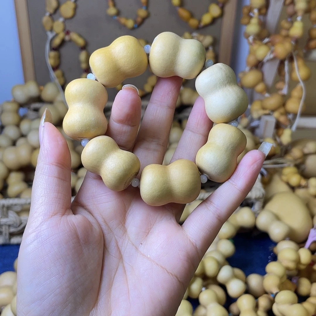 粉***葫芦精品葫芦手串