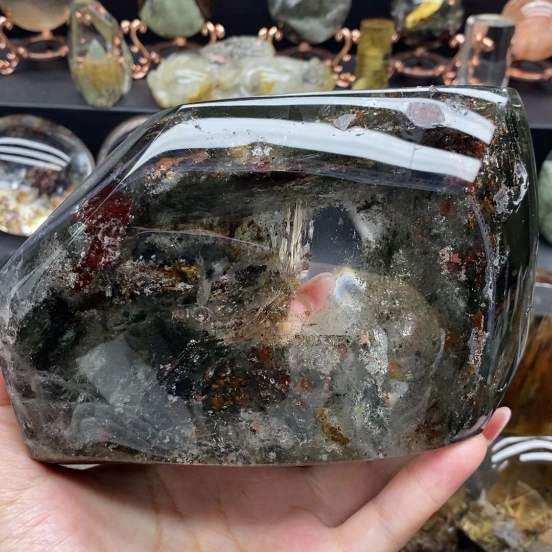 珠宝半成品水晶未镶嵌