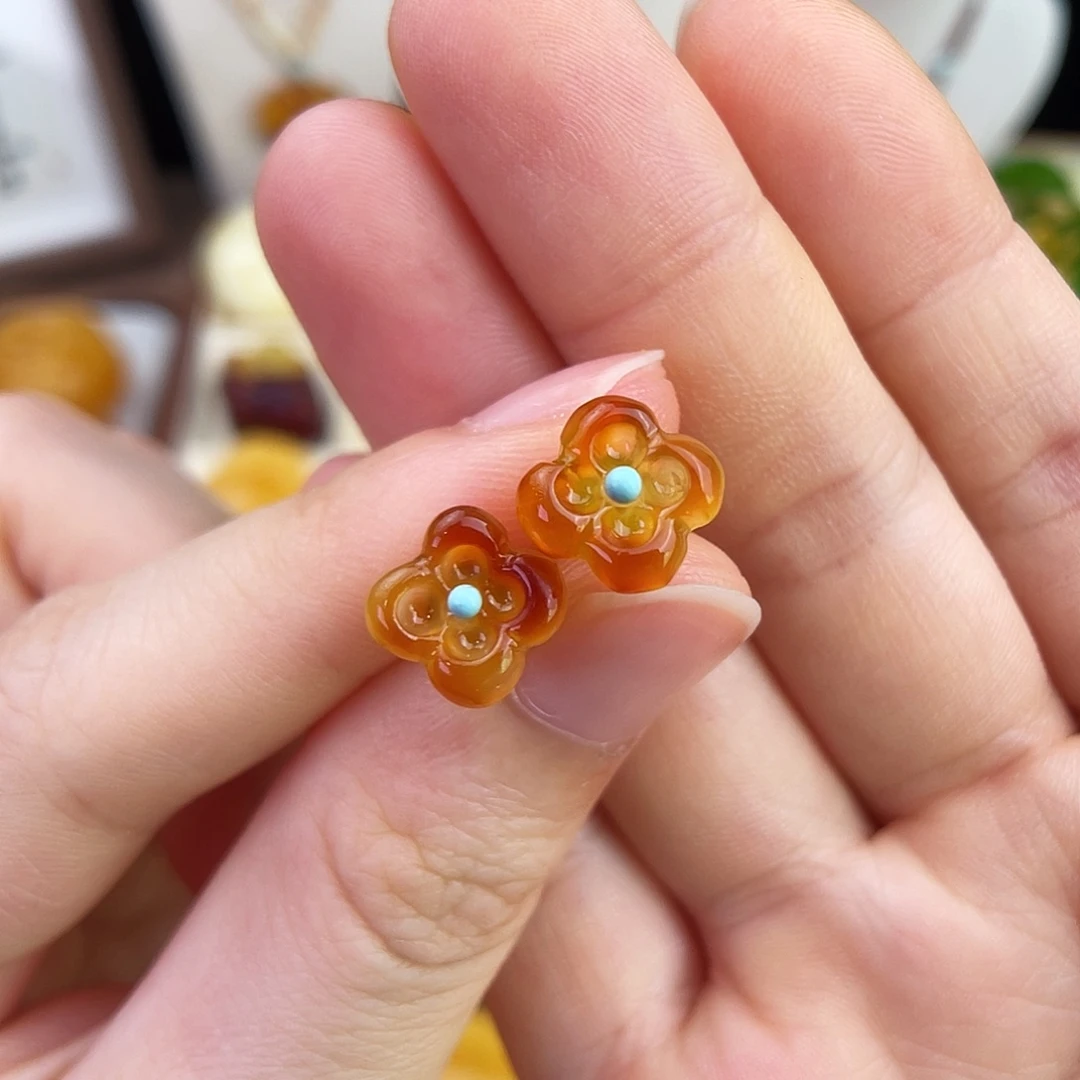 琥珀未镶嵌珠宝奇石