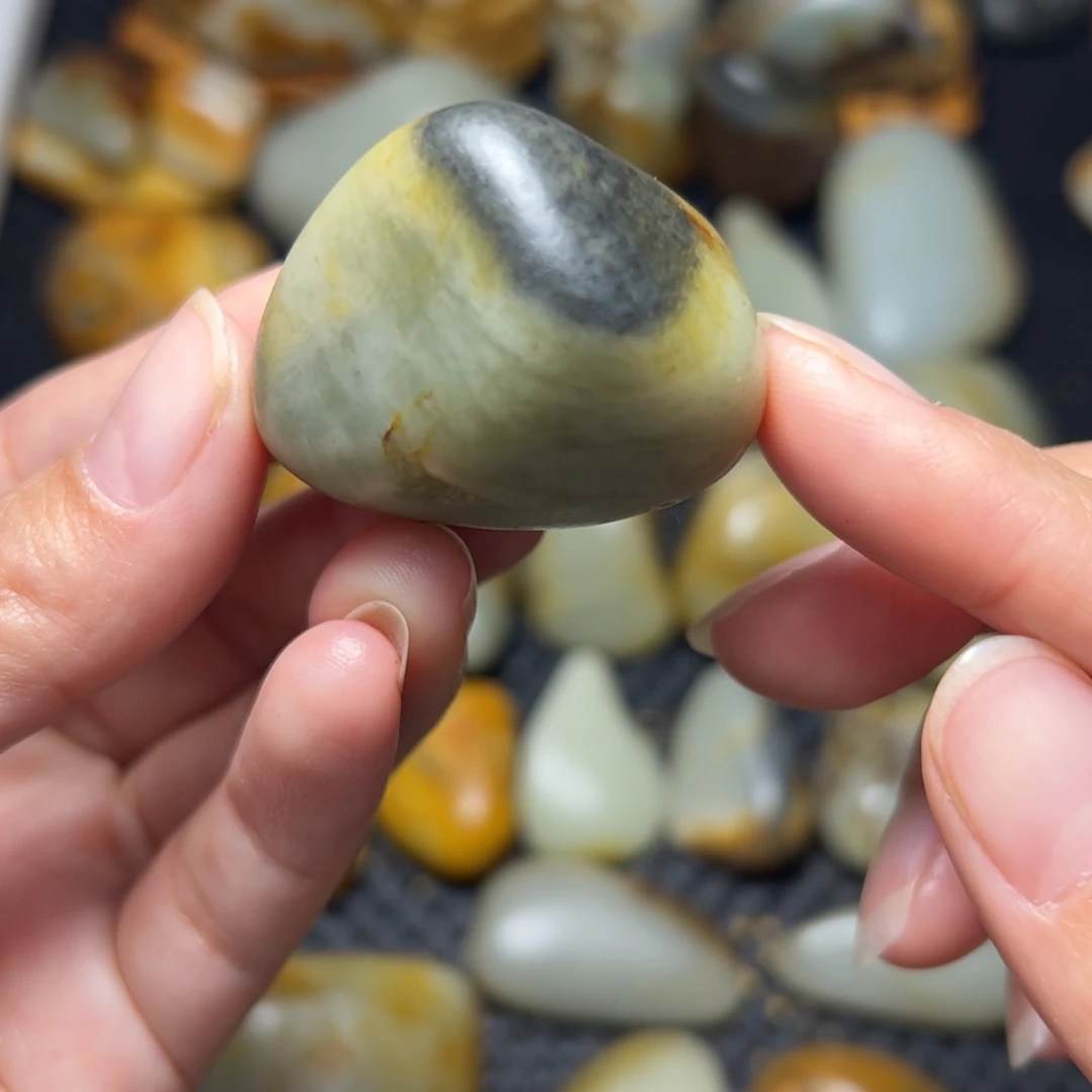 和田玉未镶嵌挂件A30