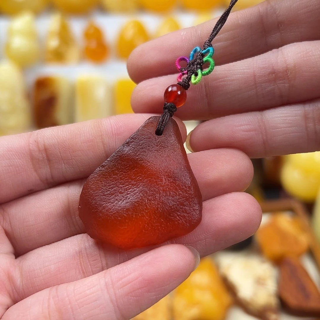 未镶嵌颈饰蜜蜡蜜蜡