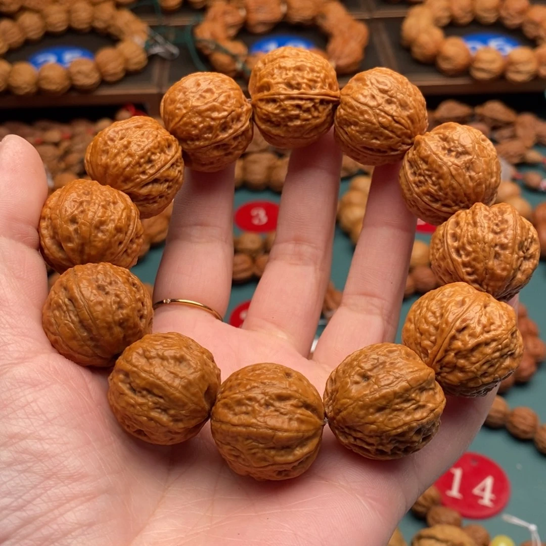 文玩核桃手串23尺寸元宝