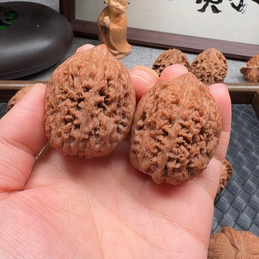 吊坠文玩核桃全品蒜头35