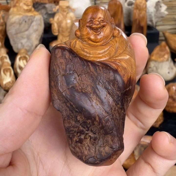 柏木（崖柏）手把件
