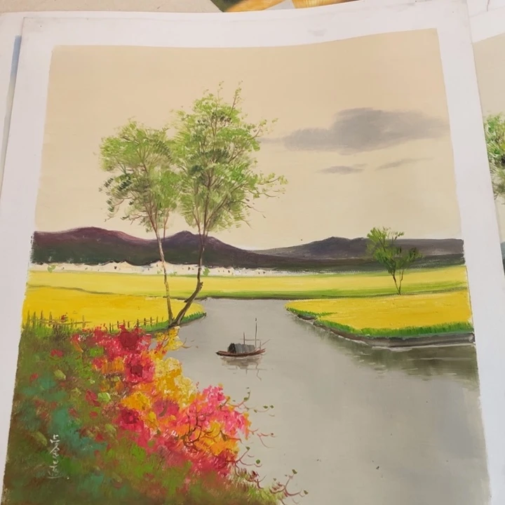 油画油画作品入选5060