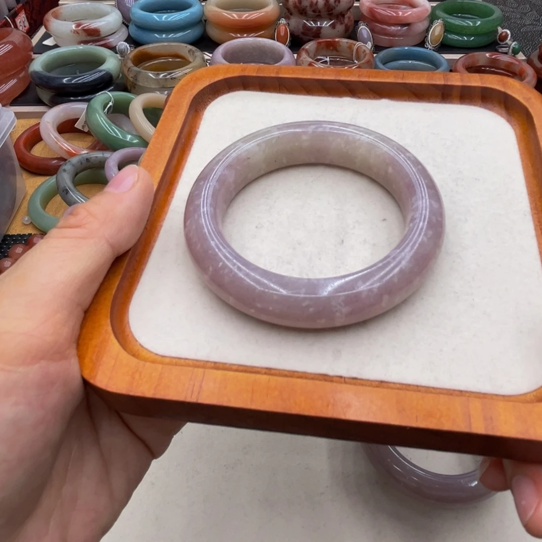 石英质玉未镶嵌圈口54