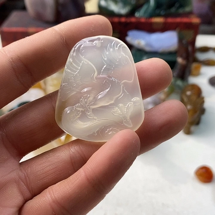 未镶嵌颈饰玛瑙/玉髓