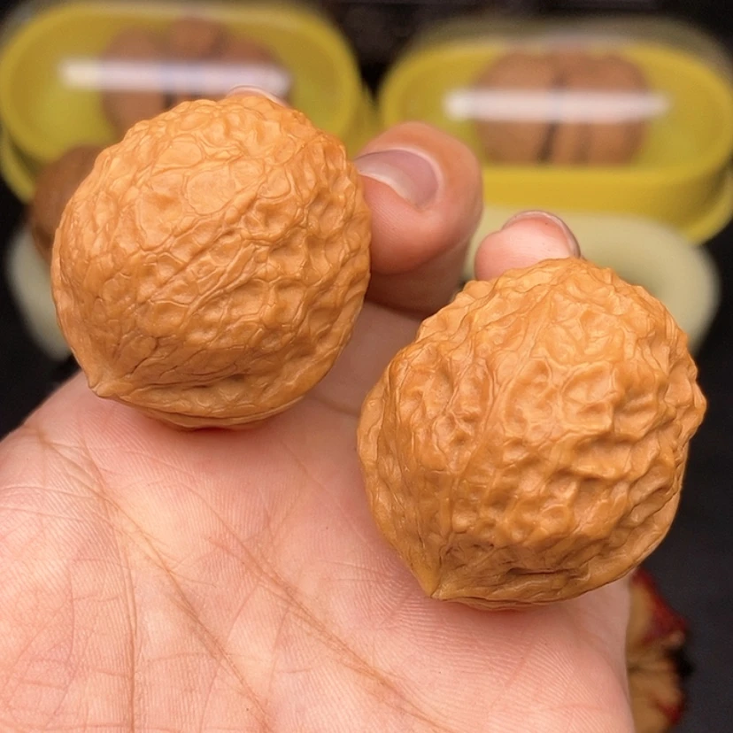 【闪购商品】文玩核桃手串38尺蛇皮元宝