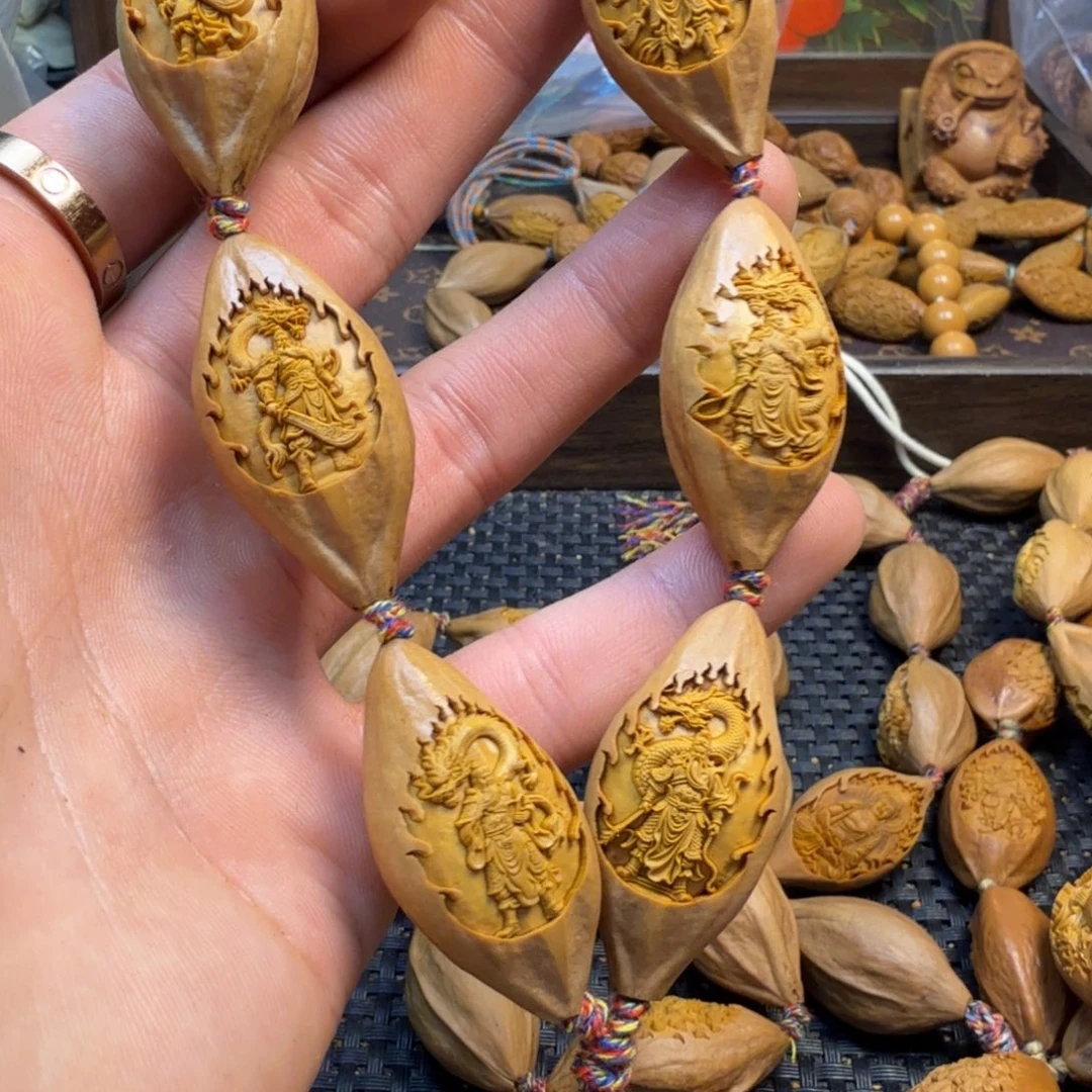 手串/手链橄榄核御龙关公