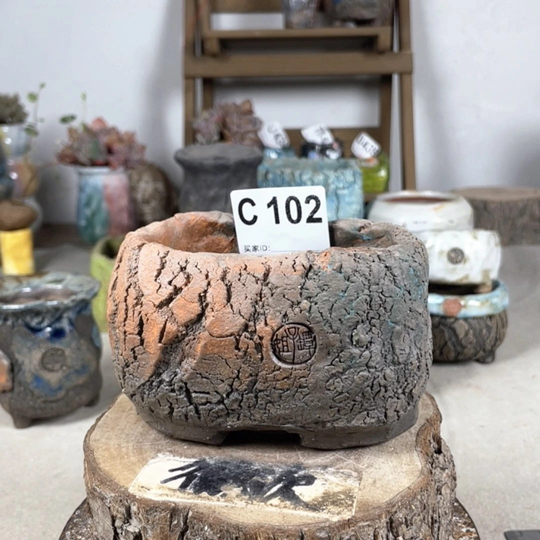 紫砂花盆开播福利 陶瓷花盆