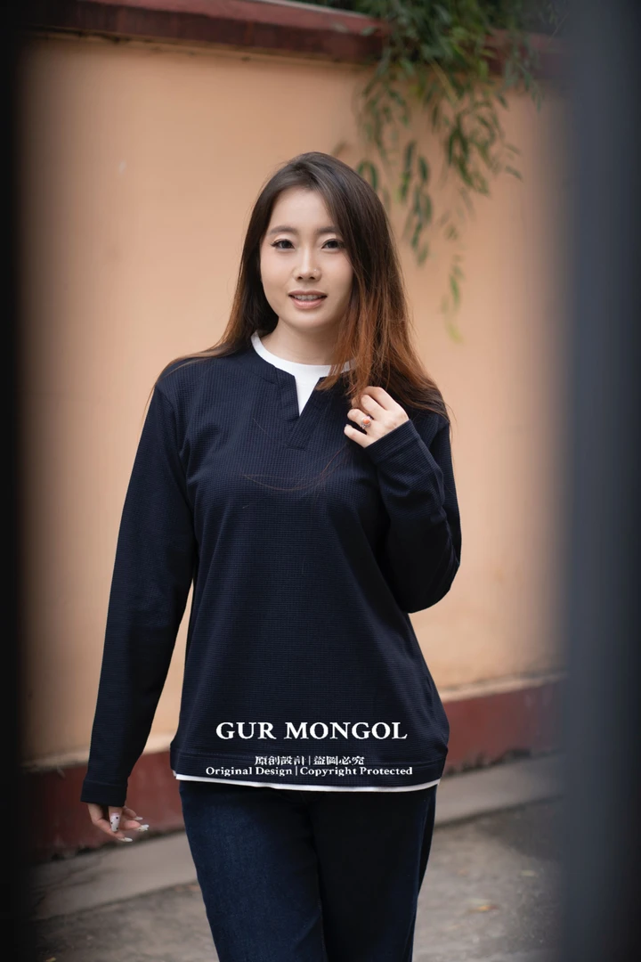 GUR MONGOL 2413 款春秋圆领长袖