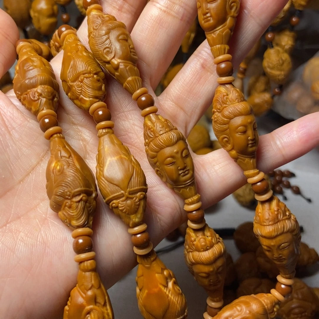 【闪购商品】手串/手链橄榄核佘**福观音脖挂