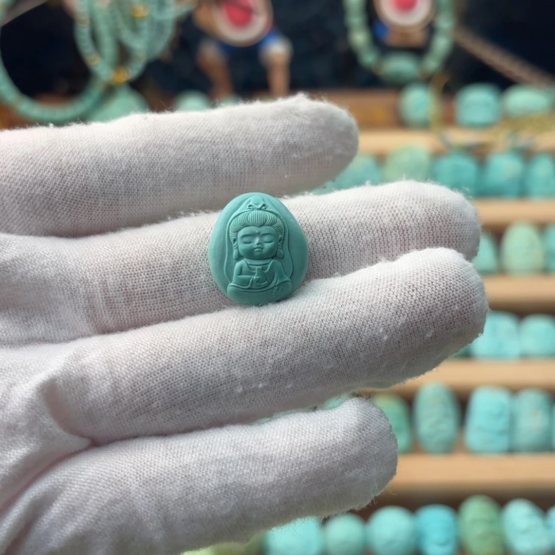 绿松石未镶嵌配饰