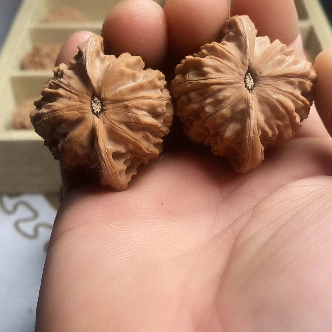 诚***信磨盘文玩核桃41尺