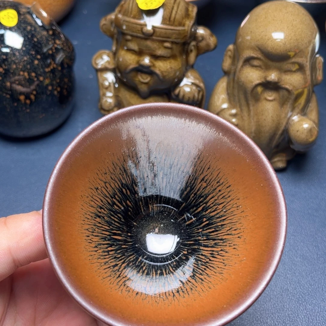 茶盏建盏手握泡茶主人杯