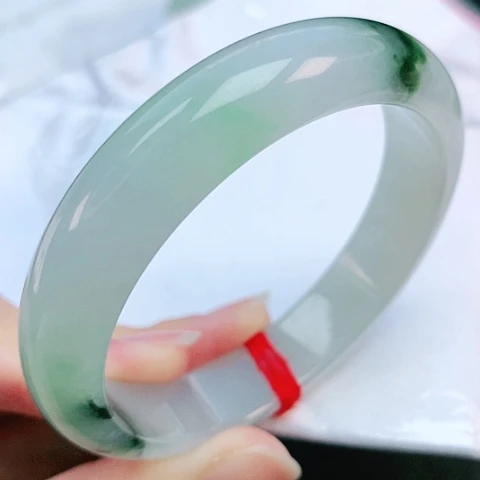 未镶嵌手镯翡翠56圈口800008