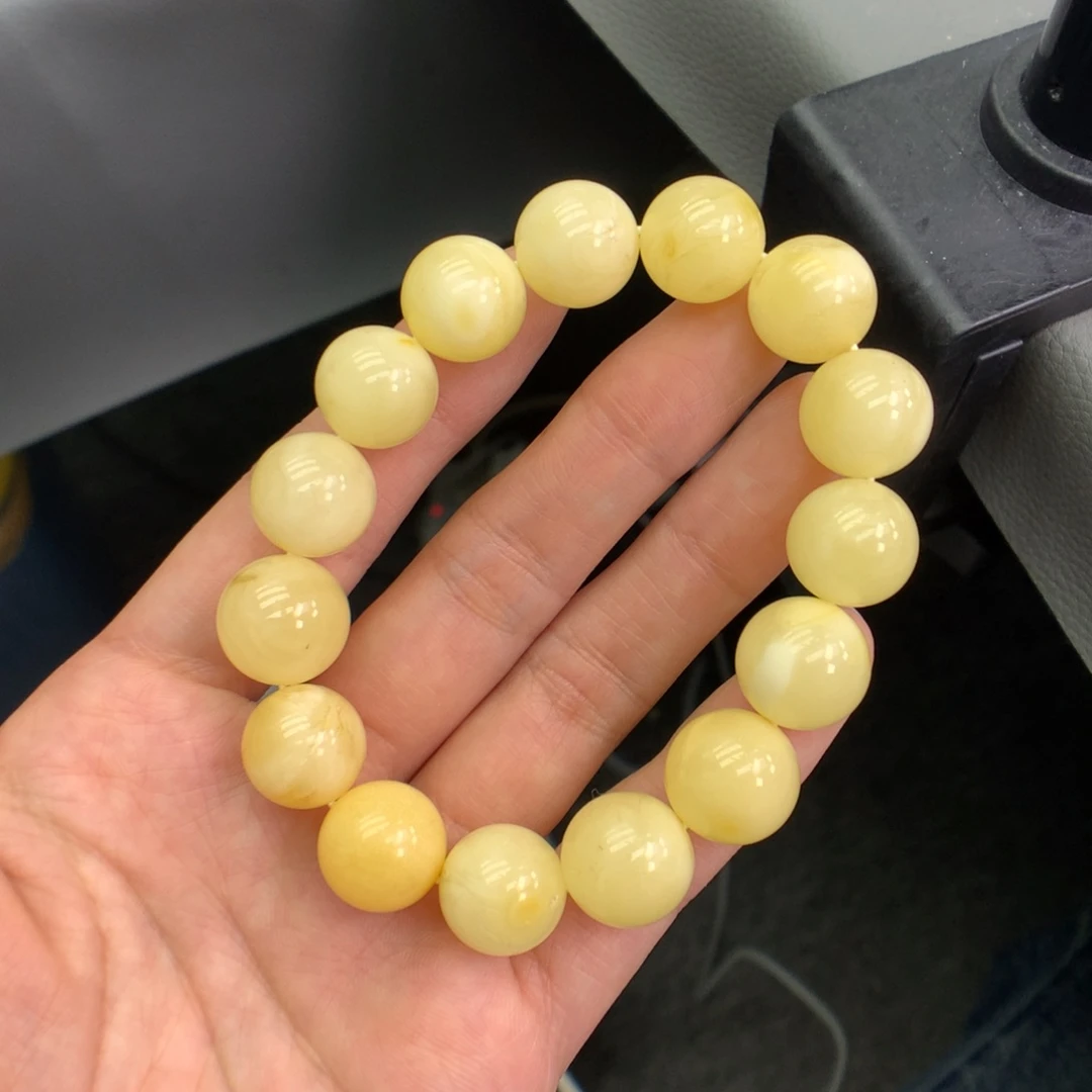 琥珀未镶嵌珠宝奇石13mm➕