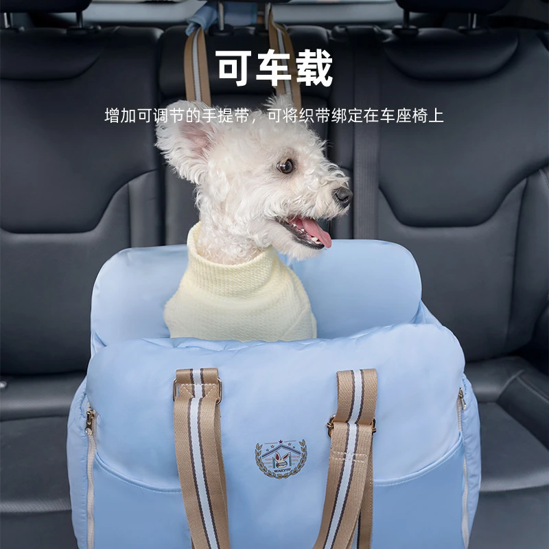 Wakytu英国猫包外出便携包 猫狗出行宠物包 单肩包手提车载猫包