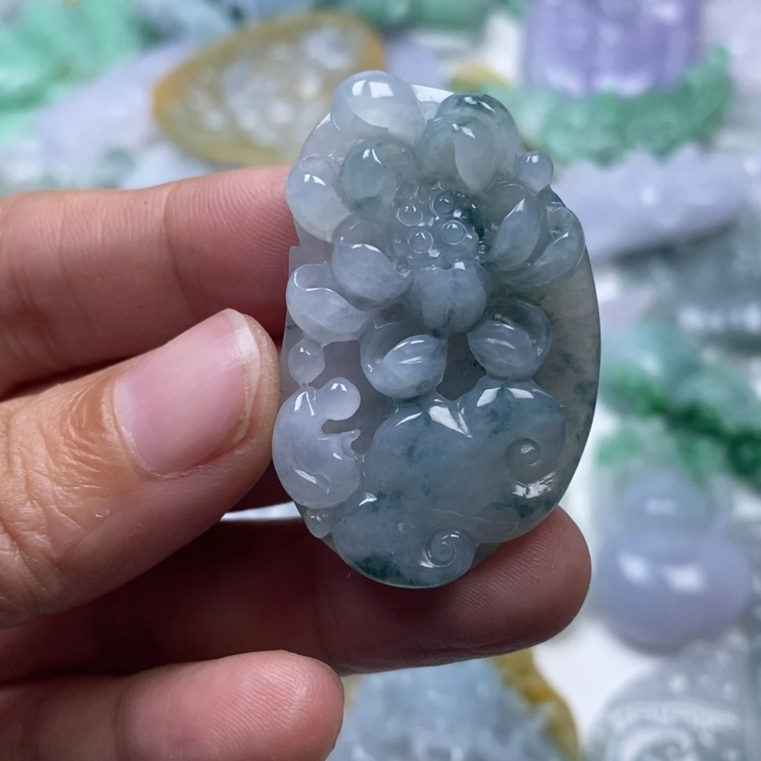 颈饰未镶嵌翡翠翡翠