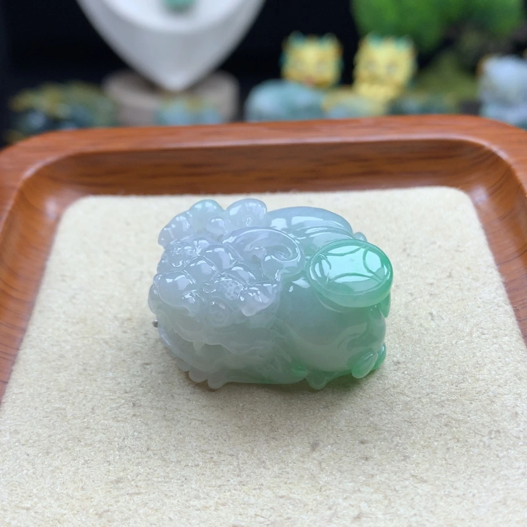 翡翠未镶嵌颈饰28