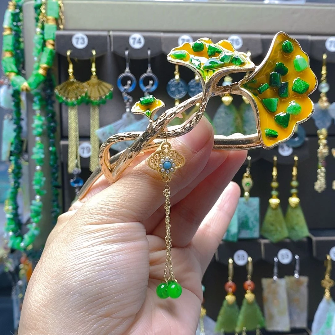 颈饰未镶嵌翡翠翡翠