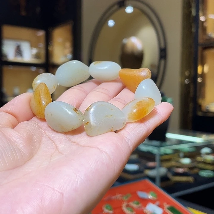 未镶嵌手串和田玉