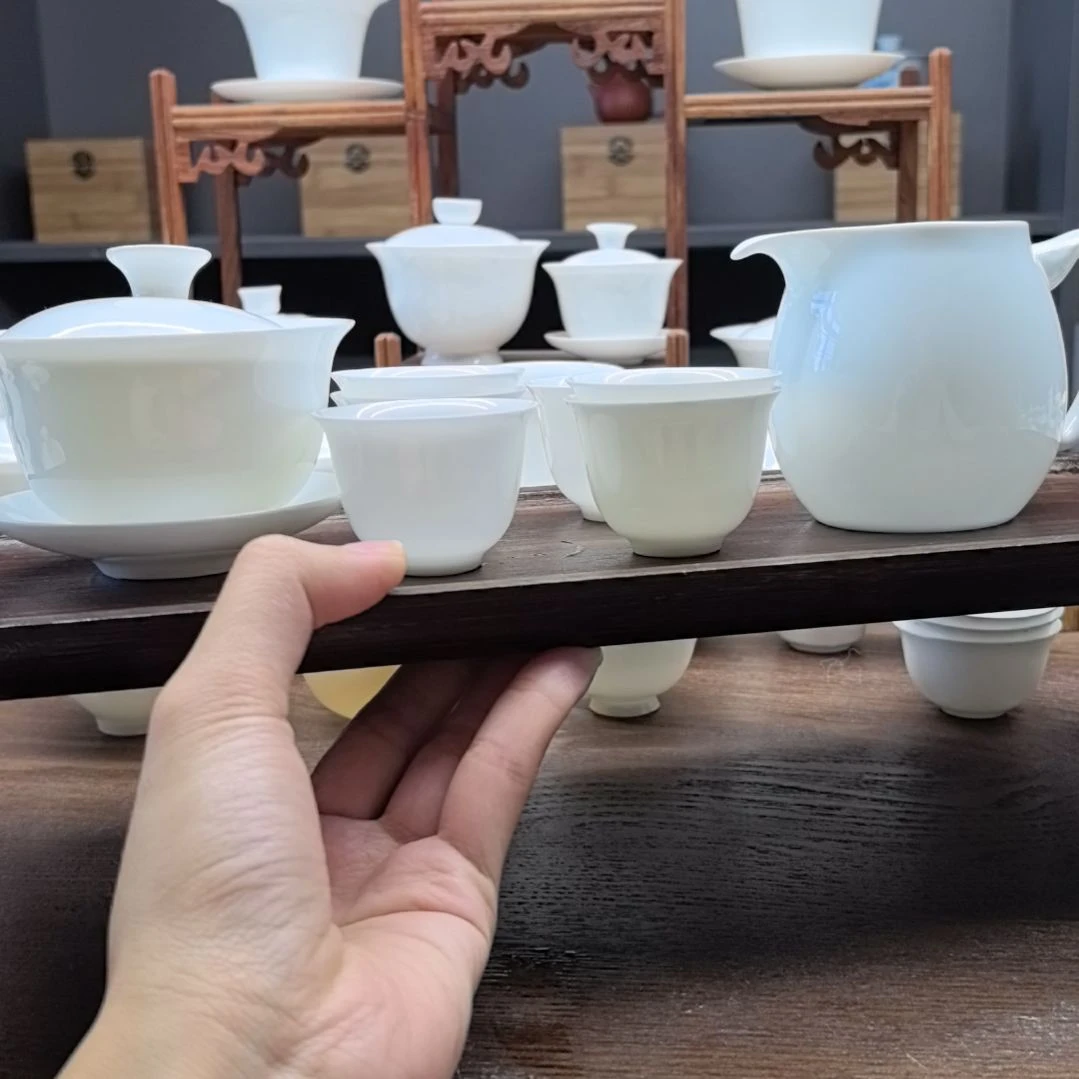 今****135毫升元宝盖碗+6个美人杯+把手公道杯1个