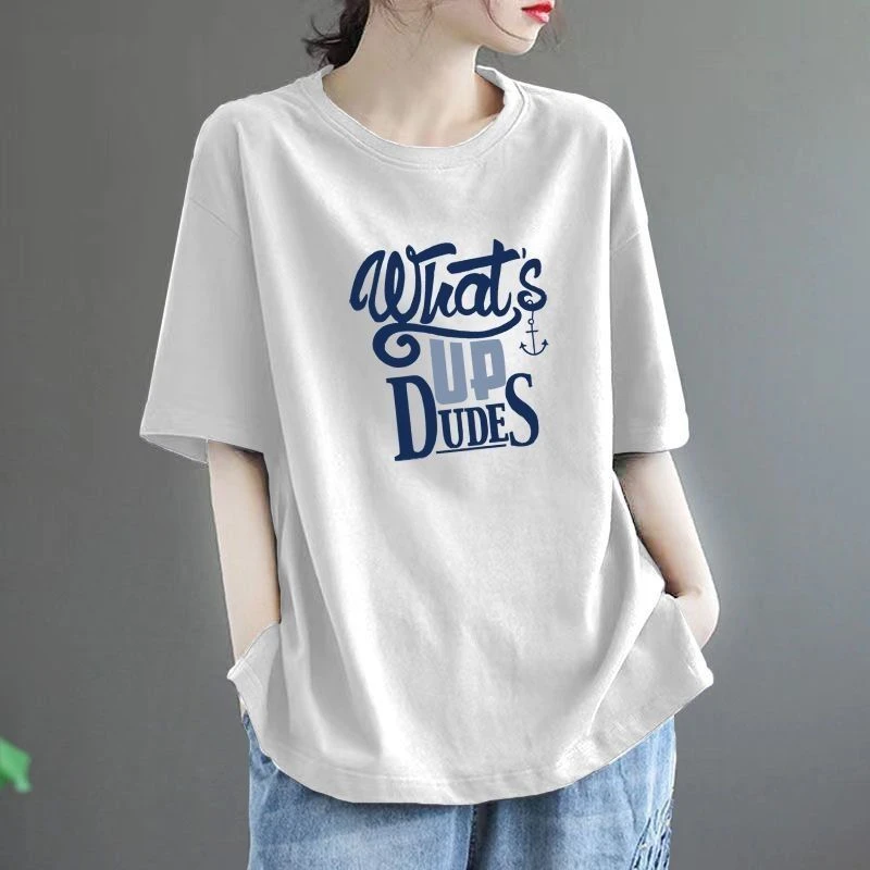 清仓捡漏纯棉短袖T恤女夏季大码显瘦宽松韩版时尚妈妈装百搭半袖