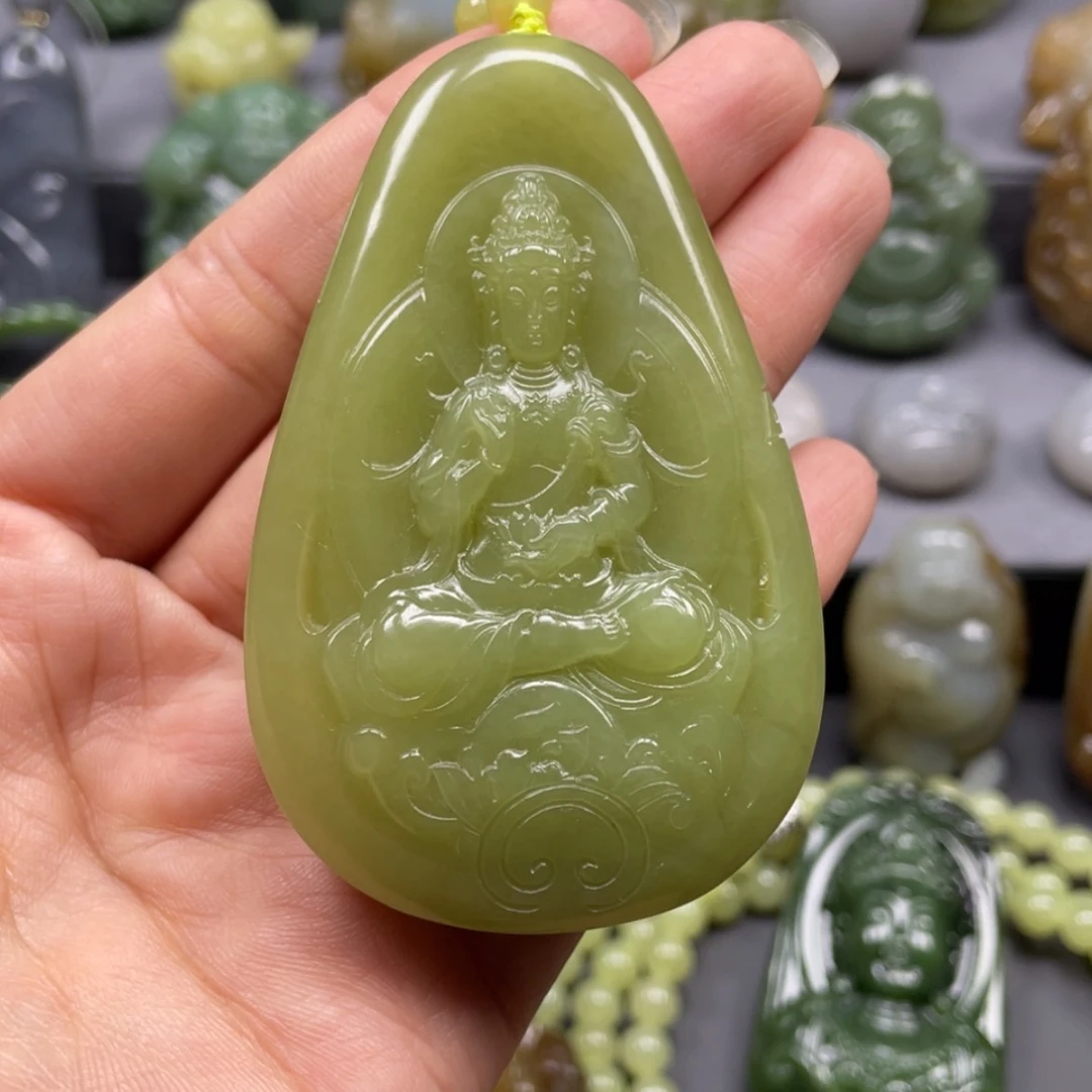 【闪购商品】未镶嵌和田玉挂件继**石