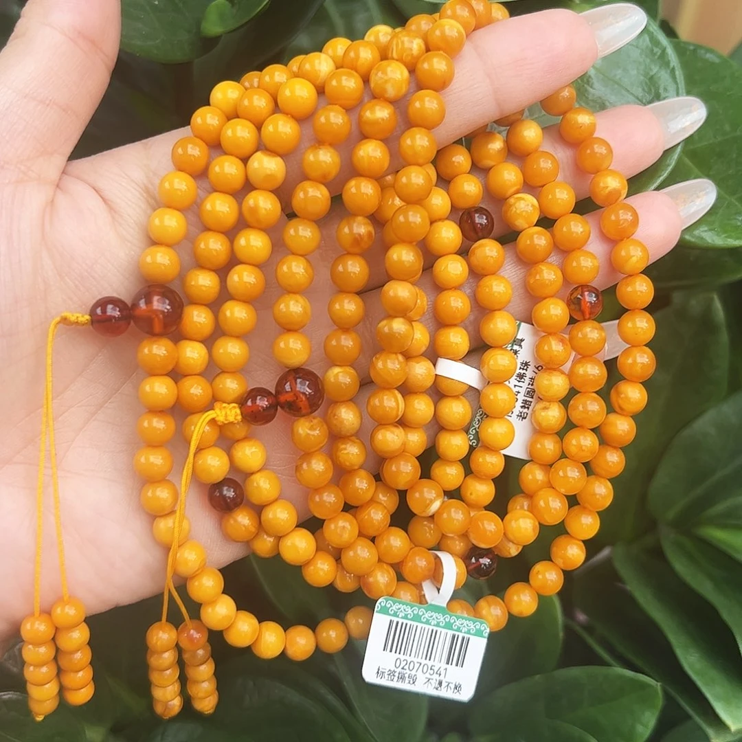 琥珀颈饰未镶嵌6 多样性发其一