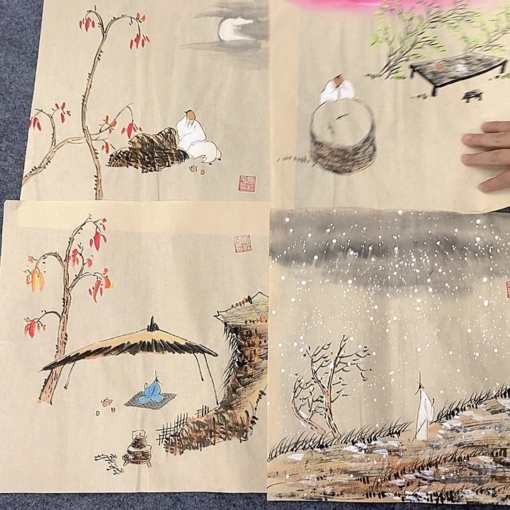 国画国画作品11111