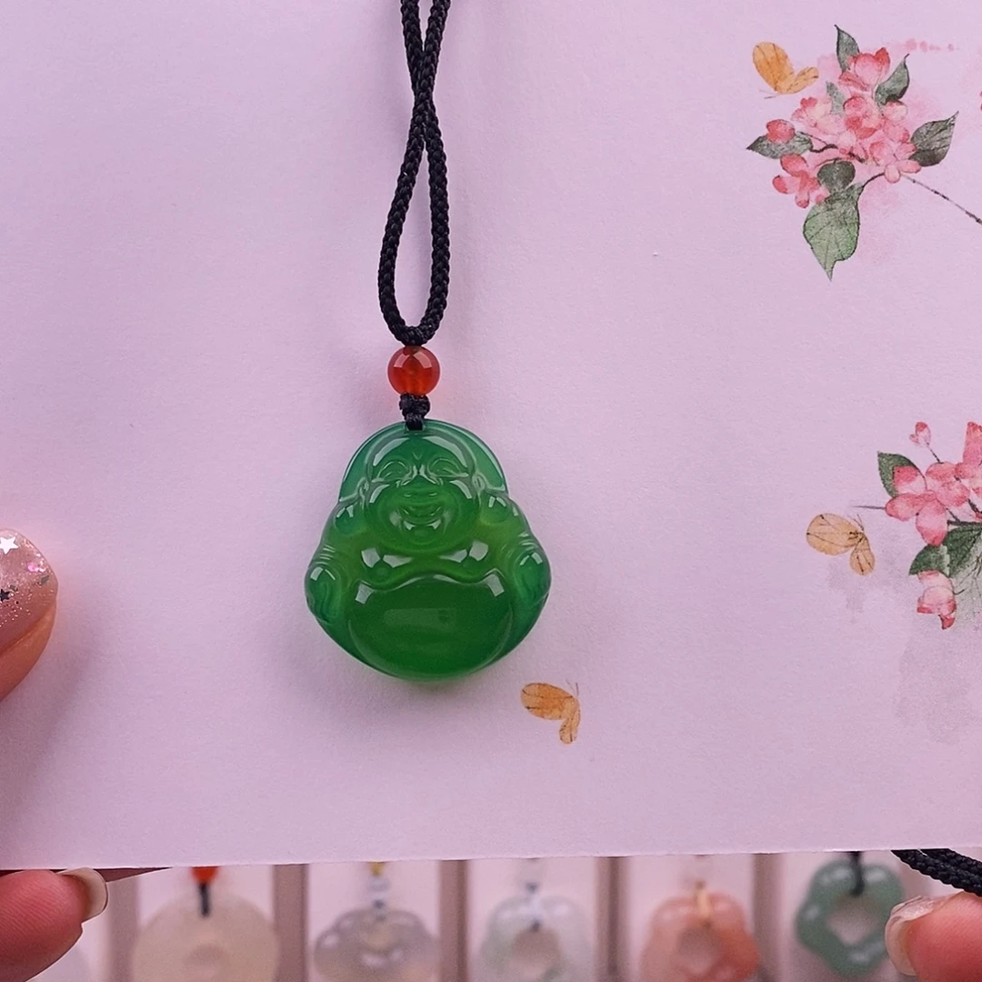 心***仪玛瑙/玉髓未镶嵌颈饰