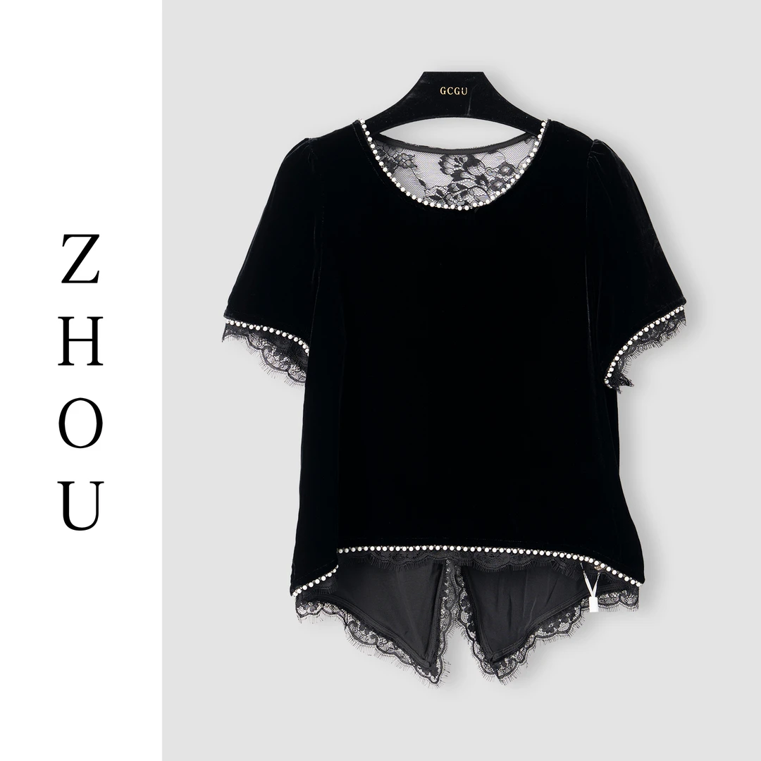 （周哥甄选）黑色上衣-23421