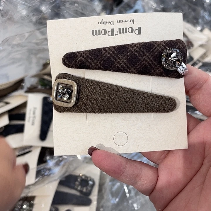 皮质铁合金拜拜夹