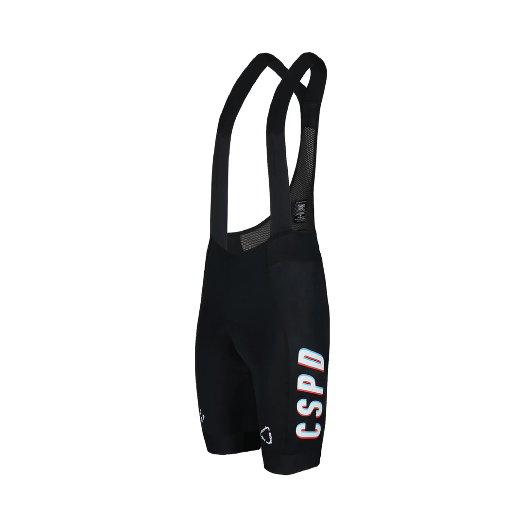 CSPD KMS V5.0 EVO 系列 男女款 夏季骑行短裤 黑色彩字