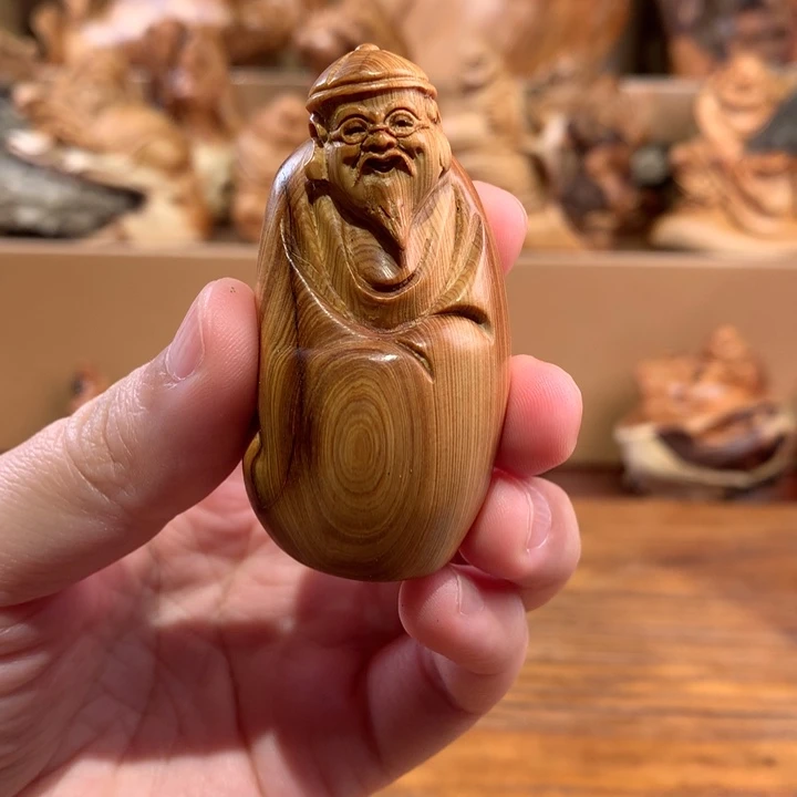 柏木（崖柏）根雕摆件