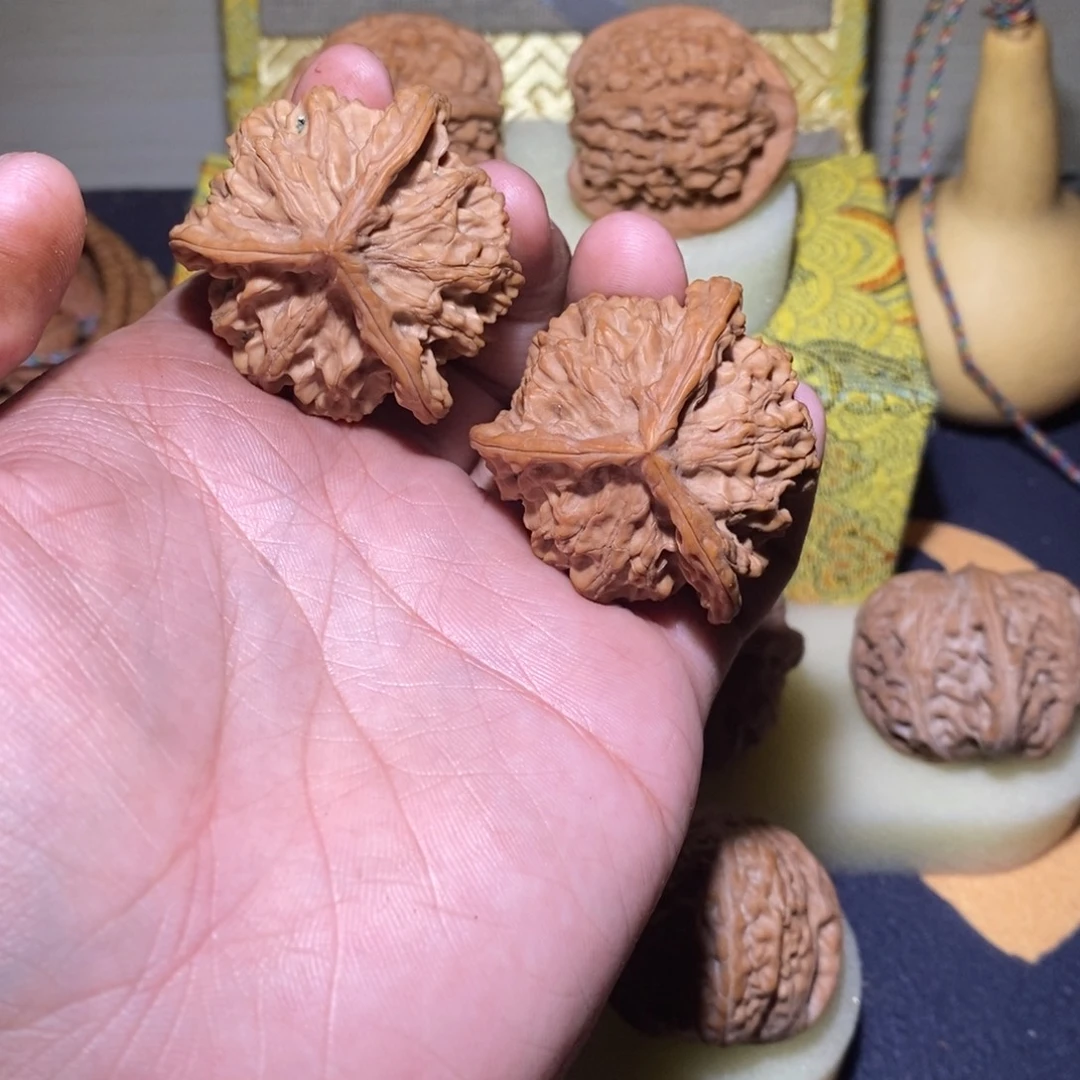 文玩核桃吊坠文玩核桃全品福利盘山三棱