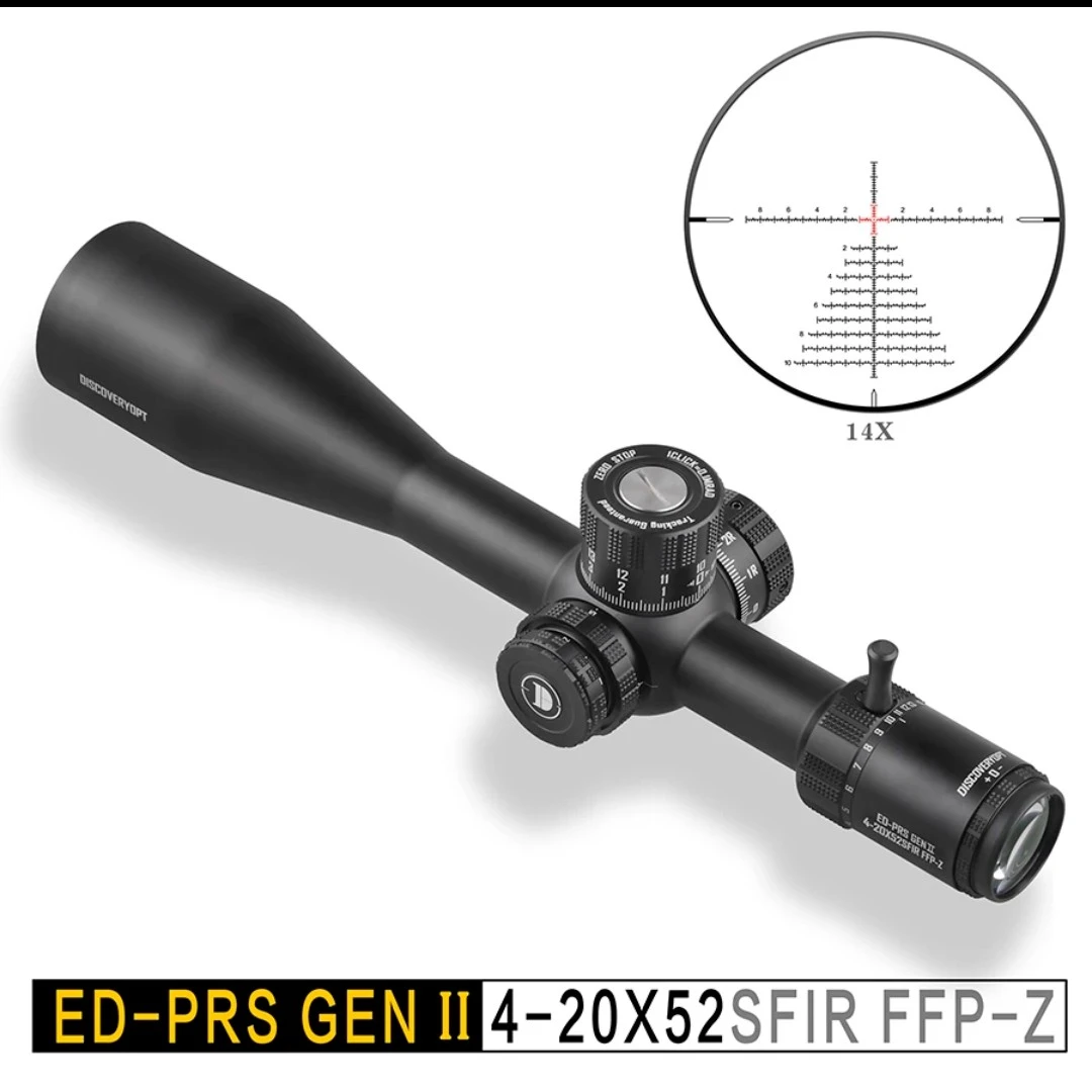 Discovery/发现者ED-PRS 4-20X52SFIR光学单筒前置抗震清晰望远镜