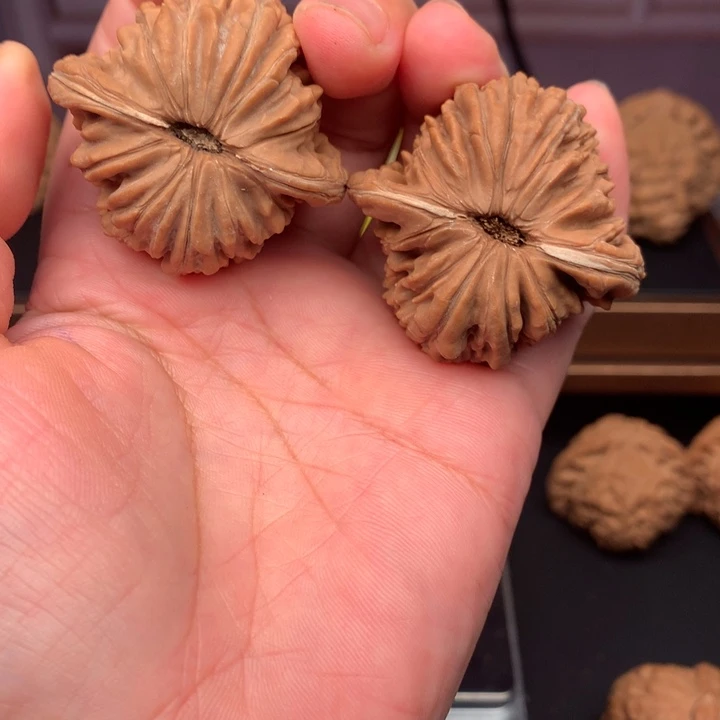 把件文玩核桃四座楼