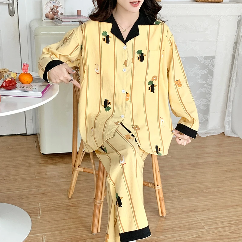 【轻盈皱皱棉纱-带胸垫】月子服孕妇装春夏季薄款怀孕期哺乳衣开衫