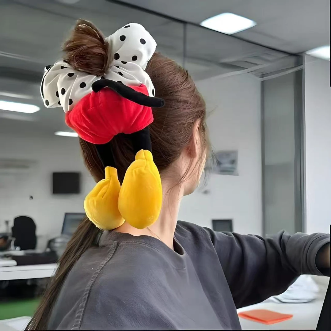 【Muusu】新款波点发圈可爱卡通发圈超萌氛围感百搭发饰