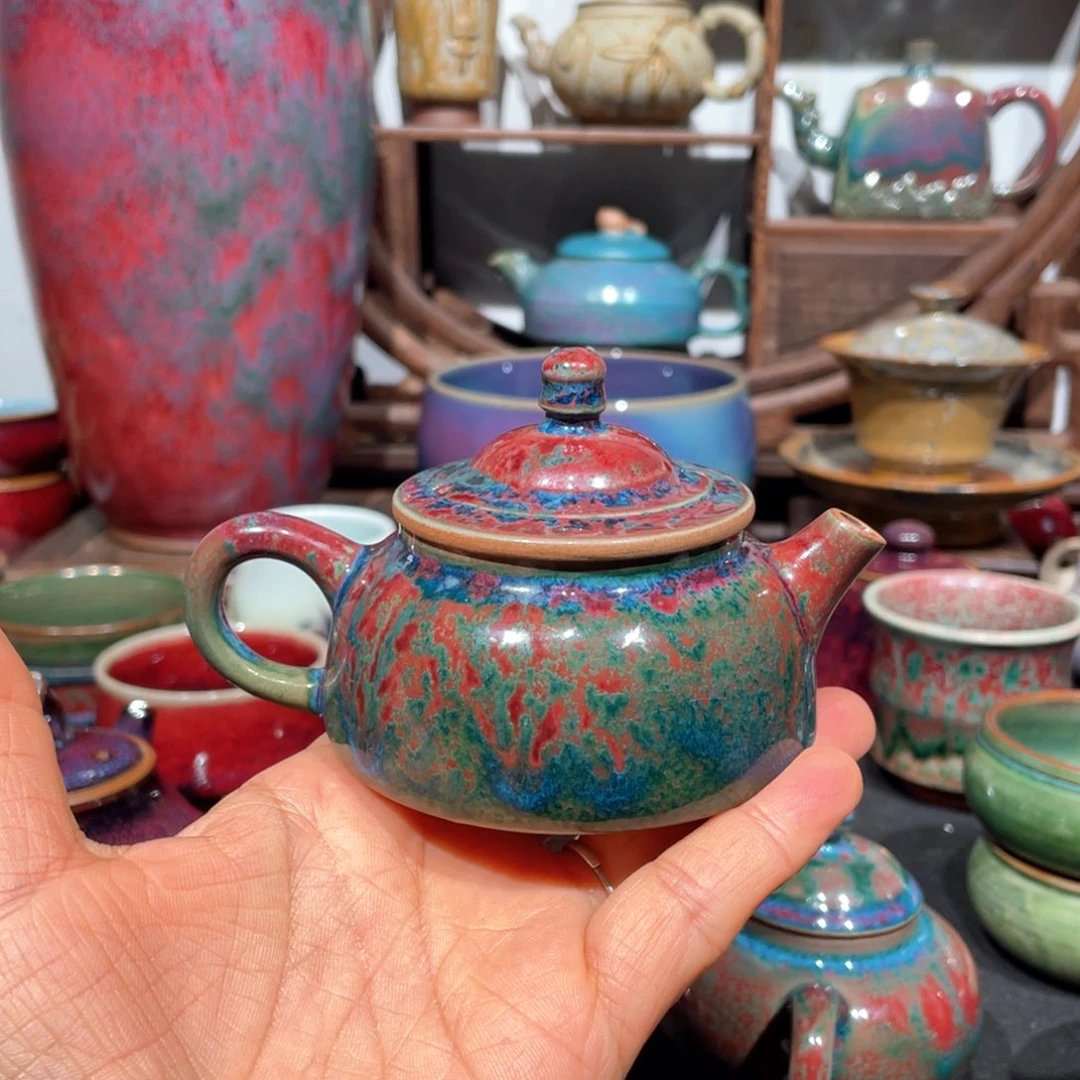 华***冠中国神后钧瓷茶器