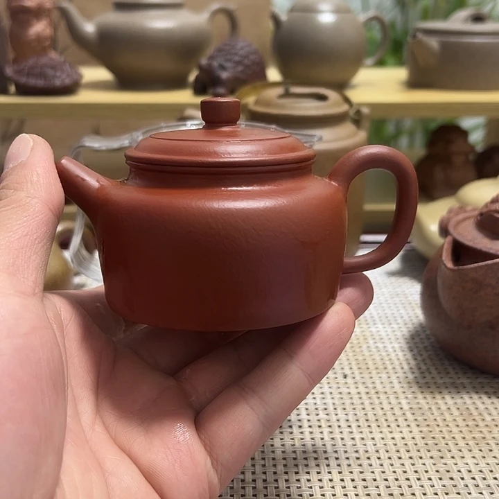 顽***头紫泥茶壶宜兴原矿紫砂壶