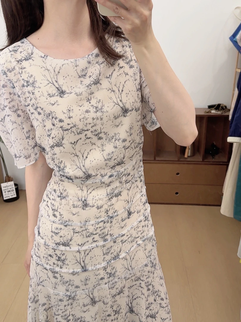 “明月清风”气质低调优雅知性曲线美鱼尾裙