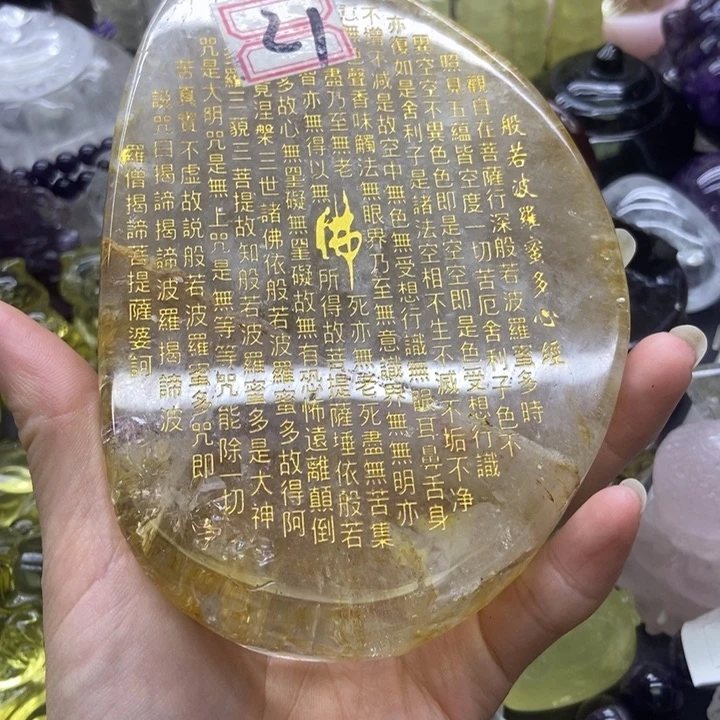 未镶嵌珠宝半成品水晶X**G摆件