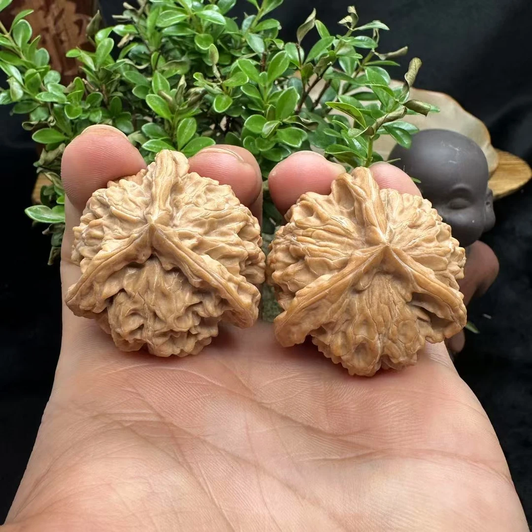 【中国涞水麻核桃协会】26 G67791-盘山三棱核桃-（全品）-38mm-