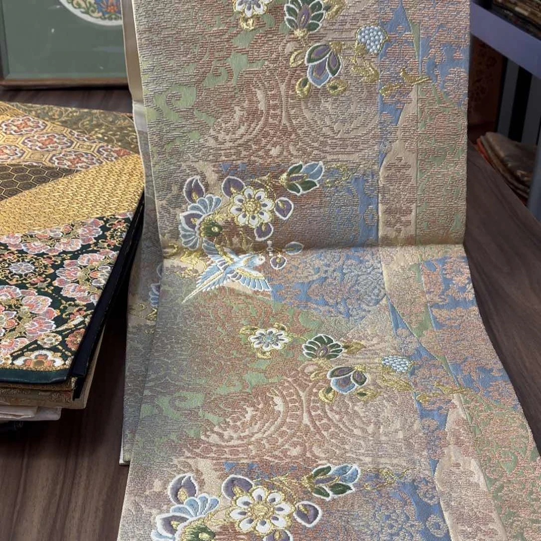 织绣唐锦西阵织带带